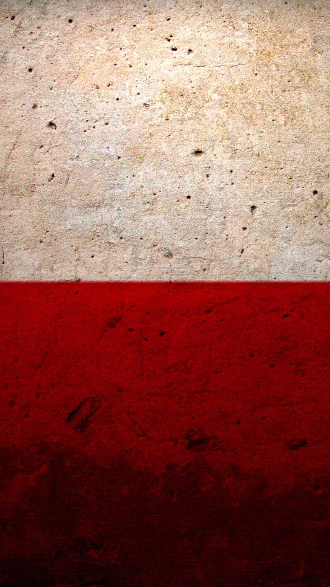 Flag Of Poland Mobile Phone Wallpaper
