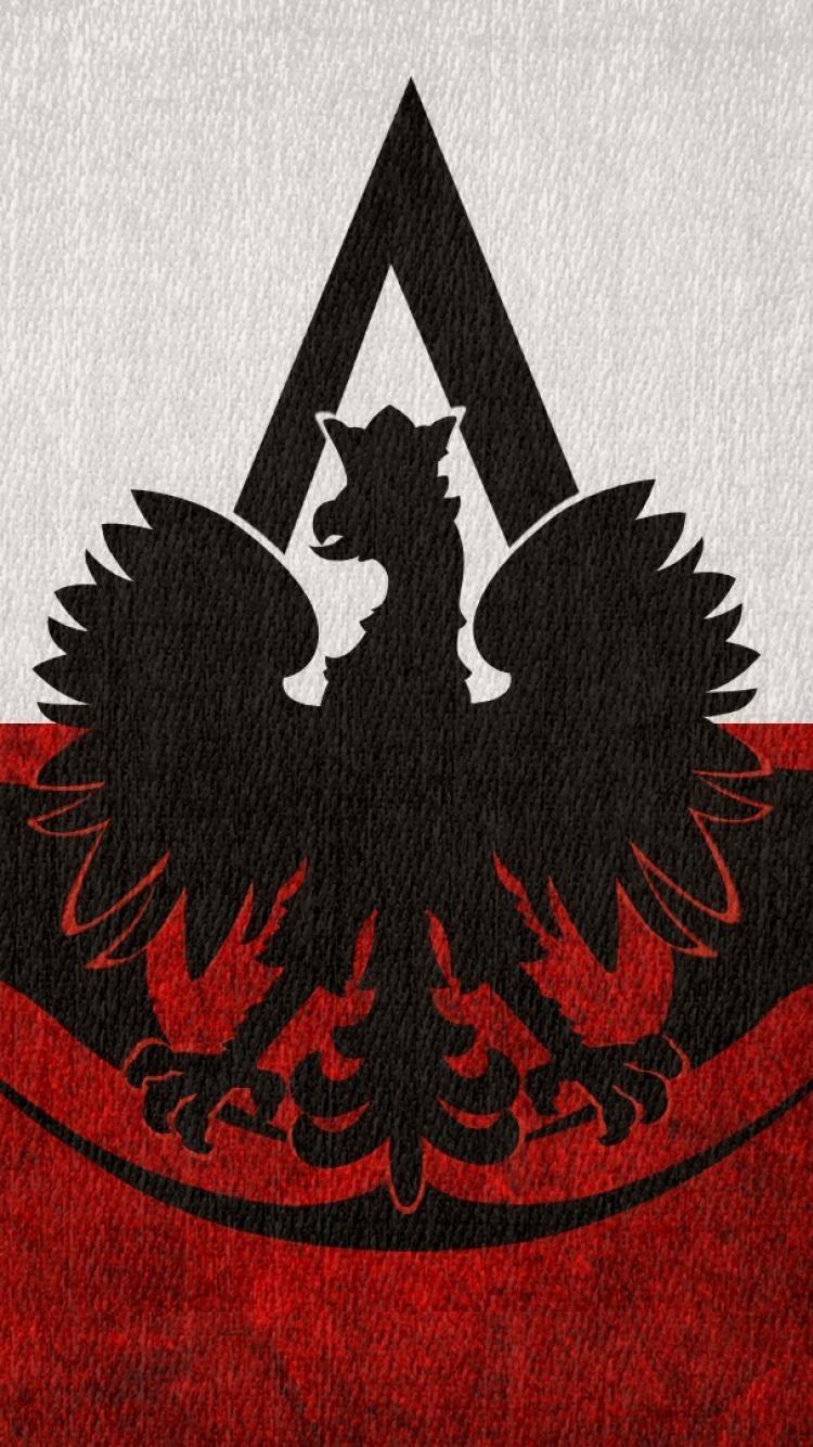 Assassins creed flags poland logos polish flag eagle wallpaper
