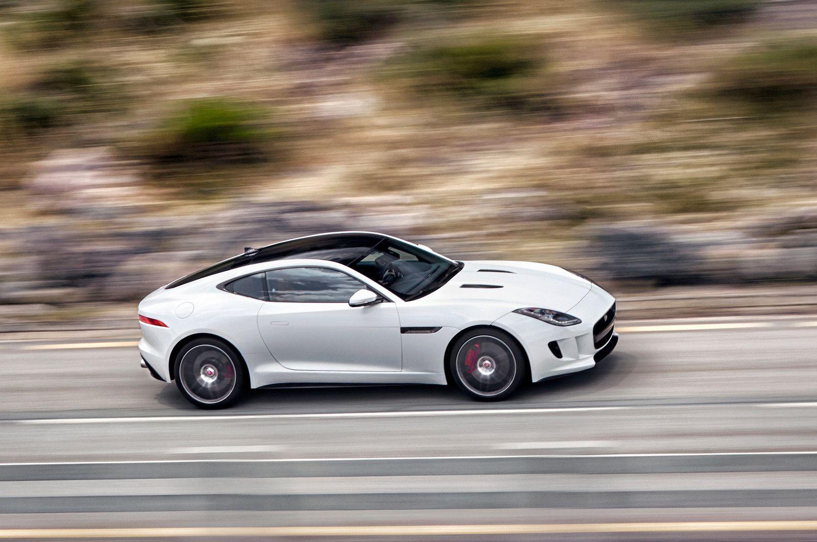 Pearl White Jaguar F Type R COUPE Picture, Mods, Upgrades
