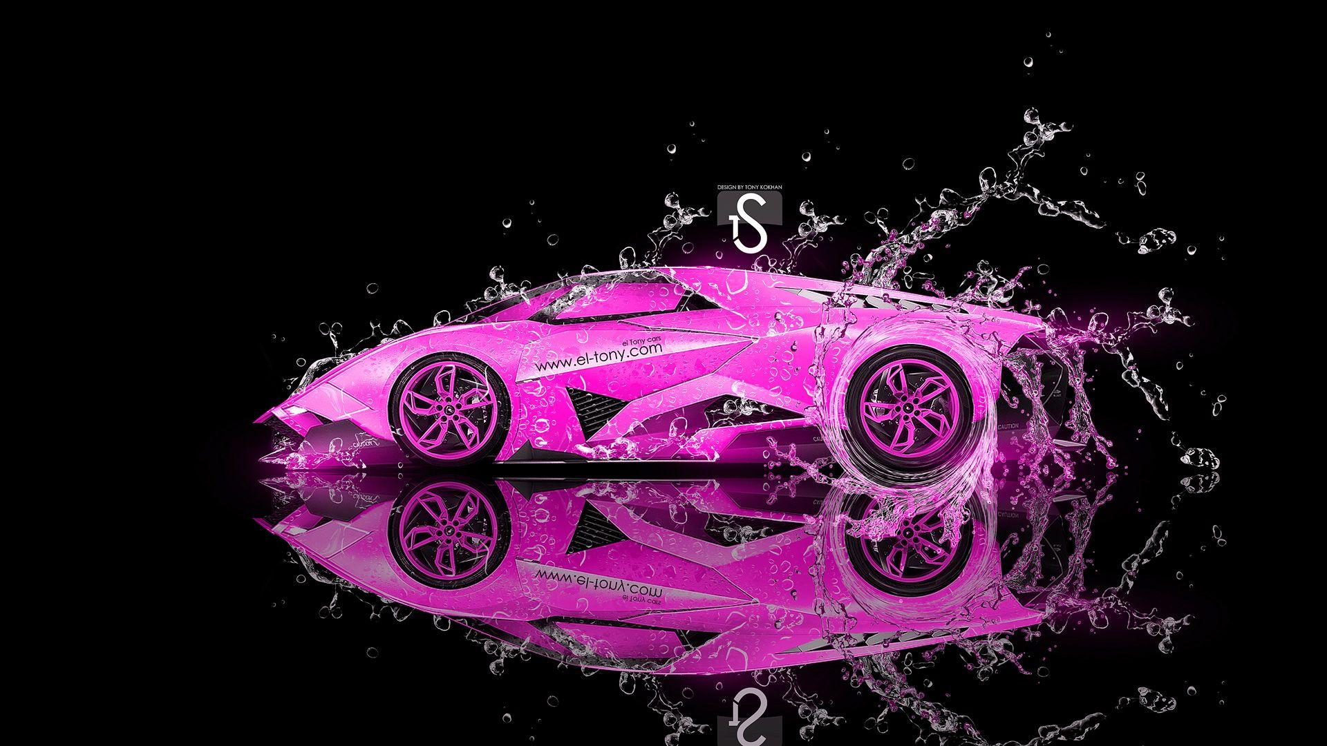Lamborghini Egoista, pink. ··· Bad Cars, Trucks, Motorcycles
