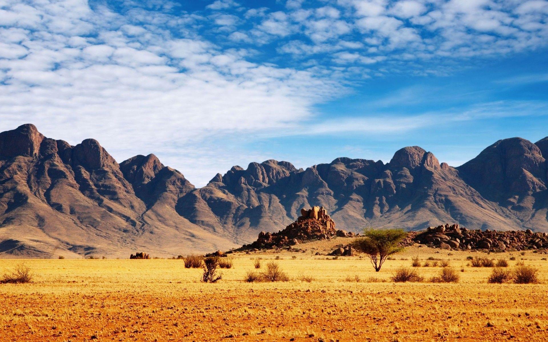Mountain Scenic Desert Namibia wallpaper. Mountain Scenic Desert