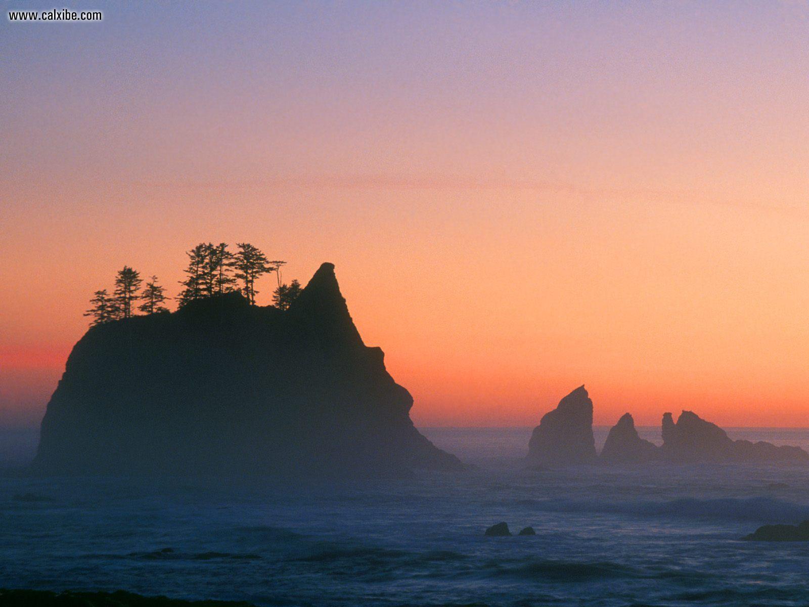 Nature: Point Of The Arches Sea Stacks Olympic National Park