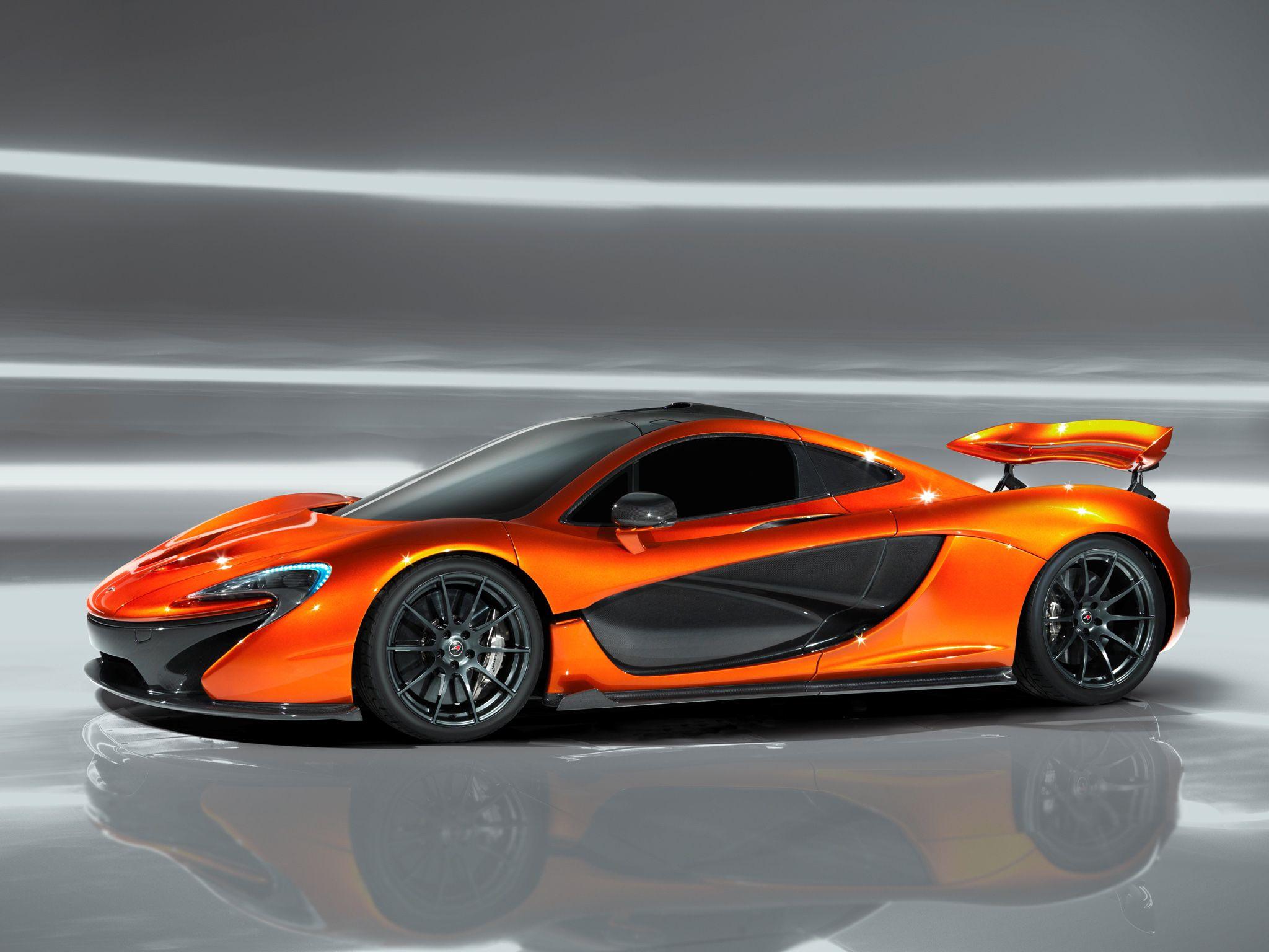 McLaren P1 Orange Wallpaper