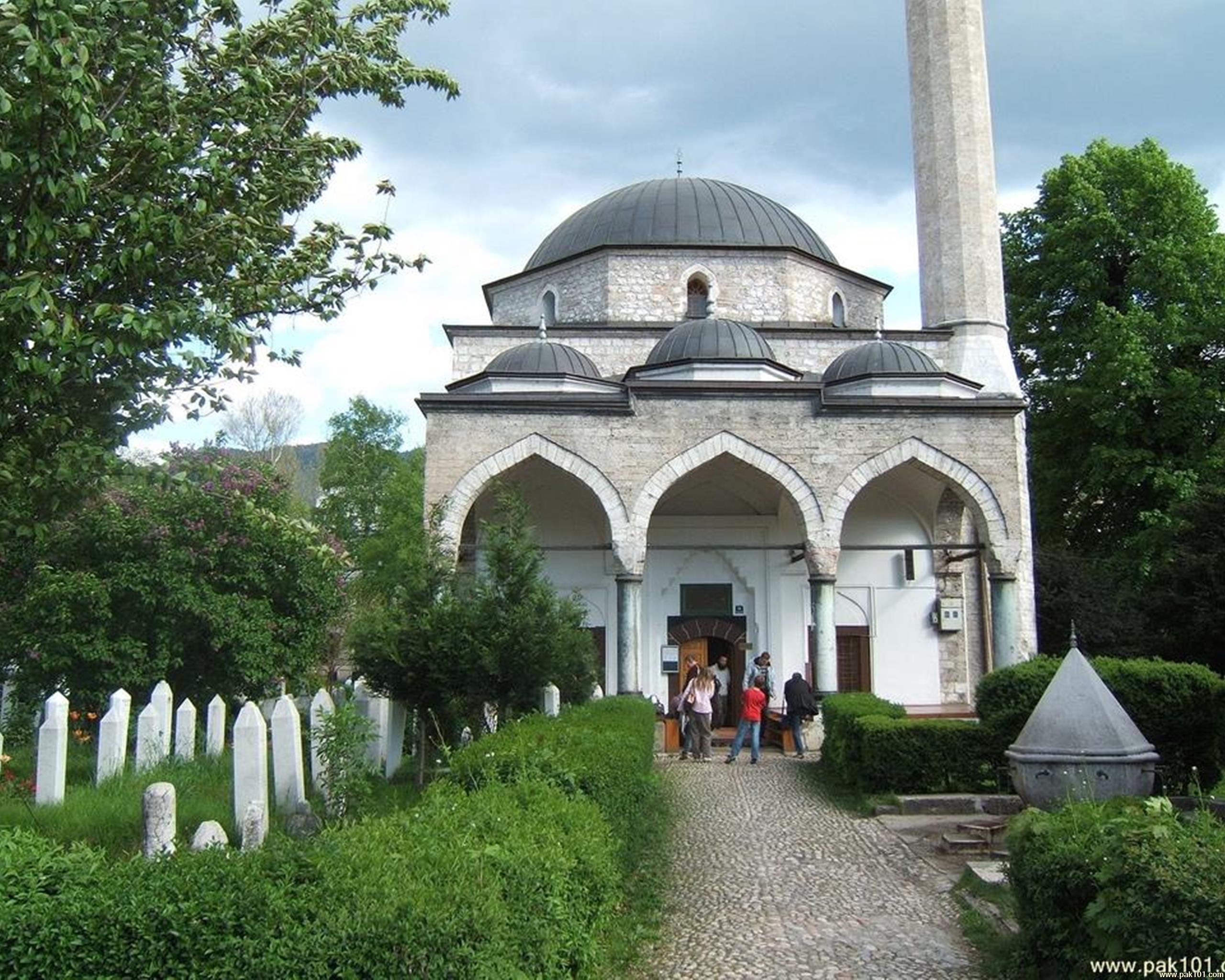 Wallpaper > Islamic > Ali Pasha Mosque in Sarajevo