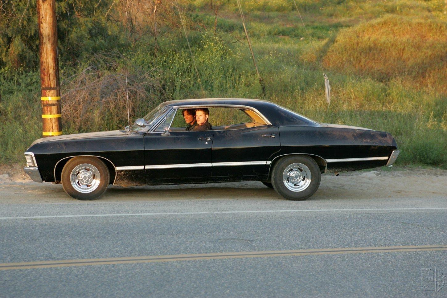 Chevy Impala Black Wallpaper Chevrolet Supernatural Chevrolet
