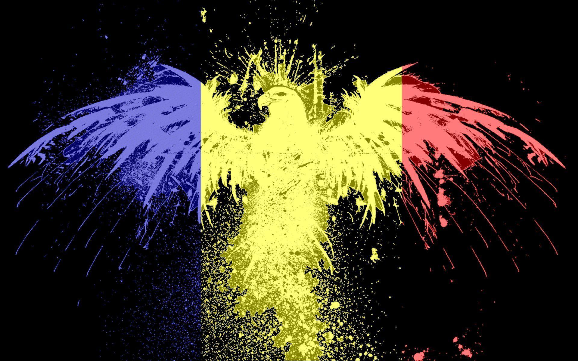 Romania, Flag Wallpaper HD / Desktop and Mobile Background
