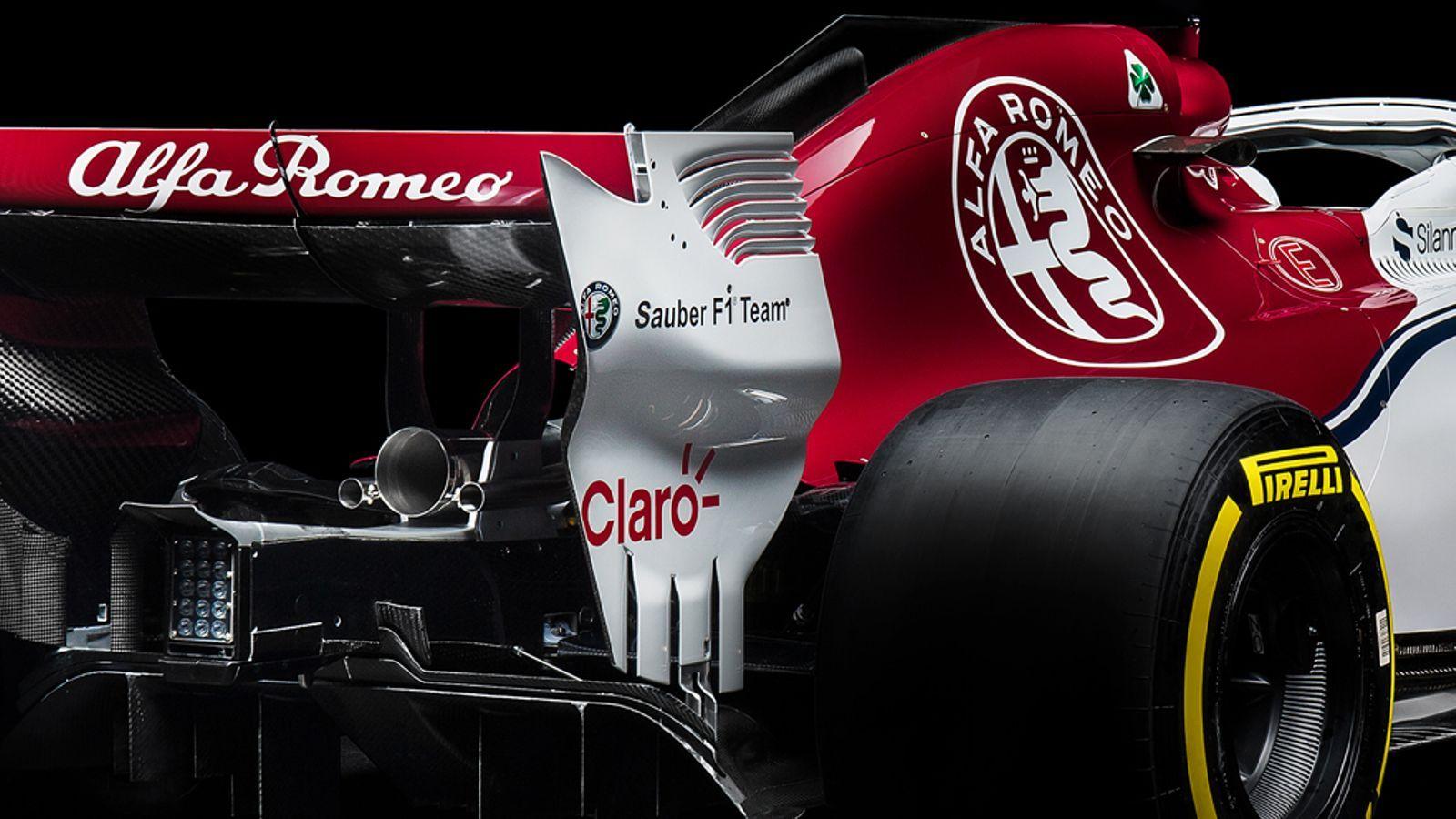 Sauber unveil first F1 car with Alfa Romeo, the C for 2018 season