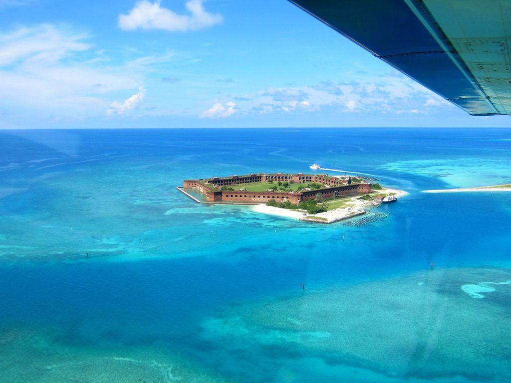 Fort Jefferson Dry Tortugas (265 365). From The Seaplane