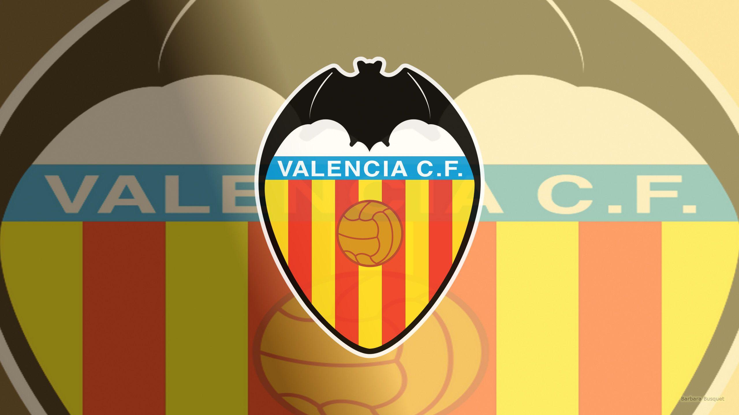 Valencia CF logo wallpaper HD Wallpaper