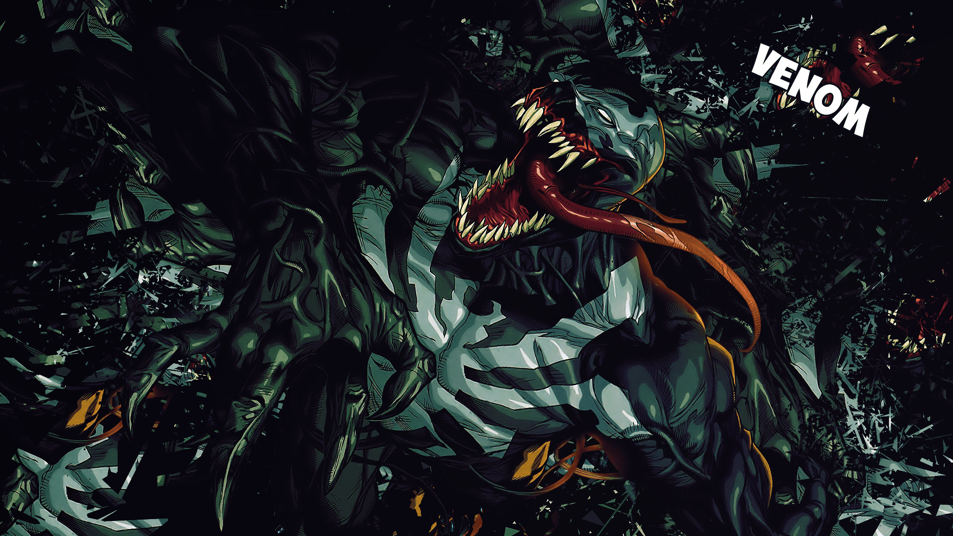 Agent Venom Wallpaper and Minimal Arts