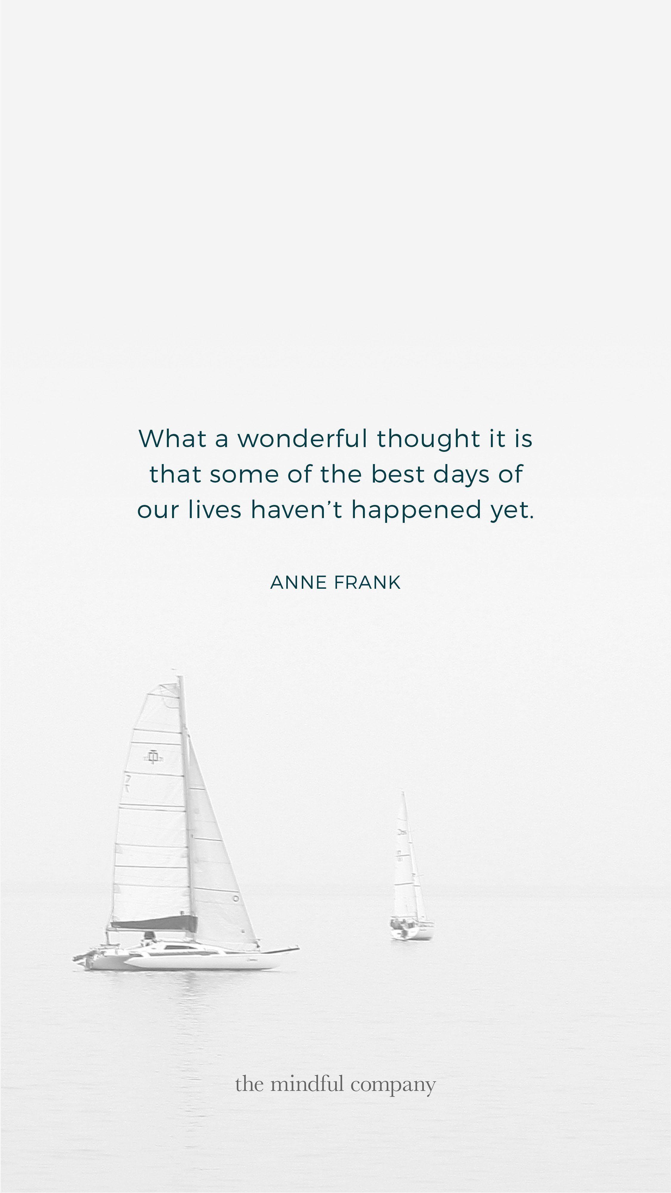 Wallpaper of the Month: Anne Frank