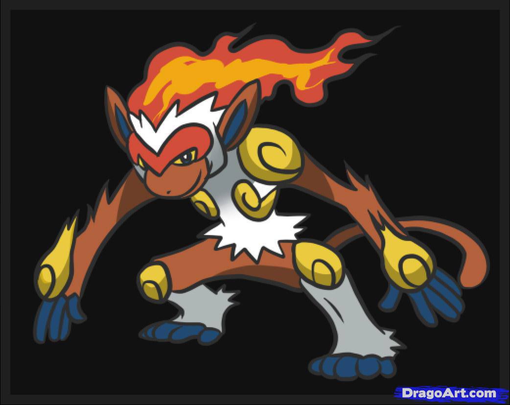 Infernape, Step by Step, Pokemon Characters, Anime, Draw