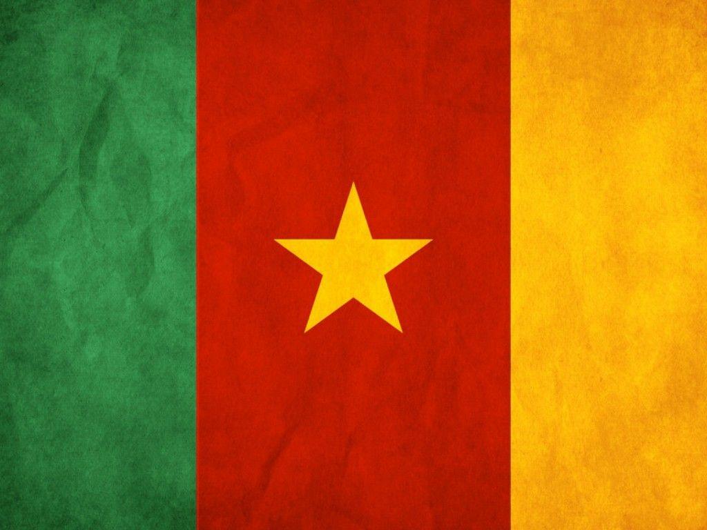 Cameroon flag wallpaper