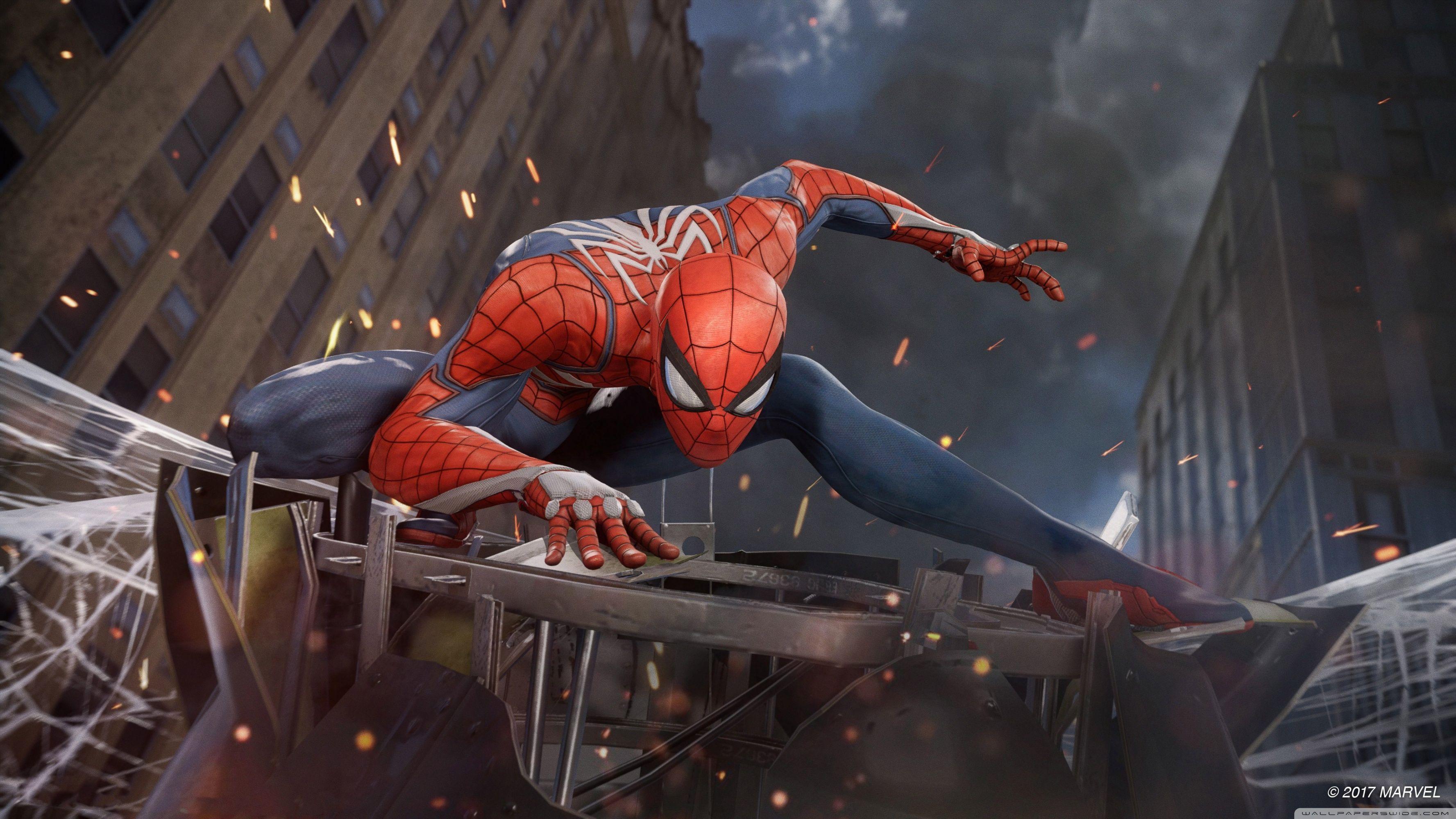 Marvel's Spider Man PS4 E3 2017 ❤ 4K HD Desktop Wallpaper For 4K