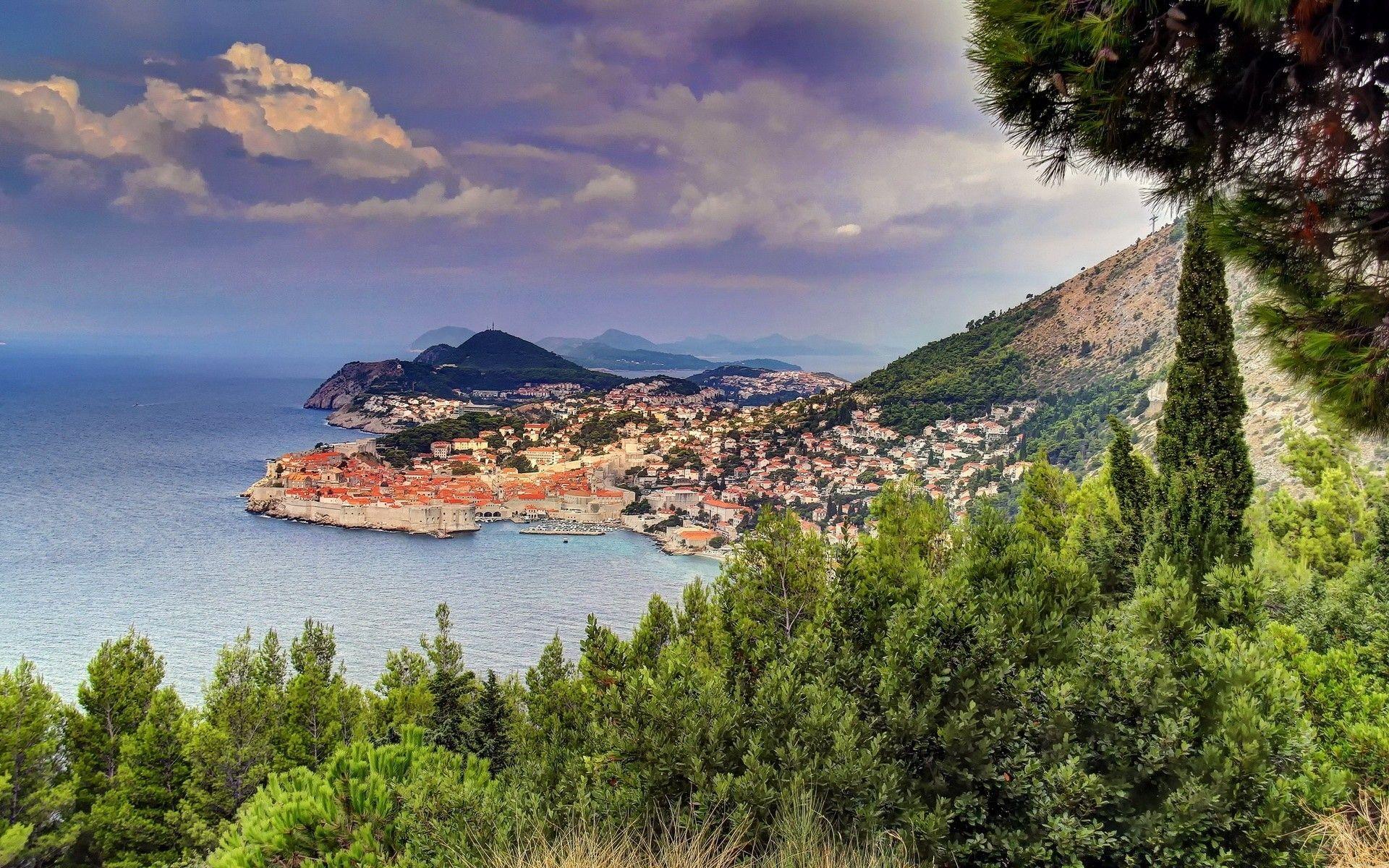 Croatia Coast Dubrovnik. Android wallpaper for free