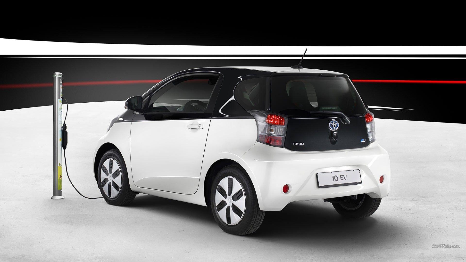 toyota iq car electric cars wallpaper and background