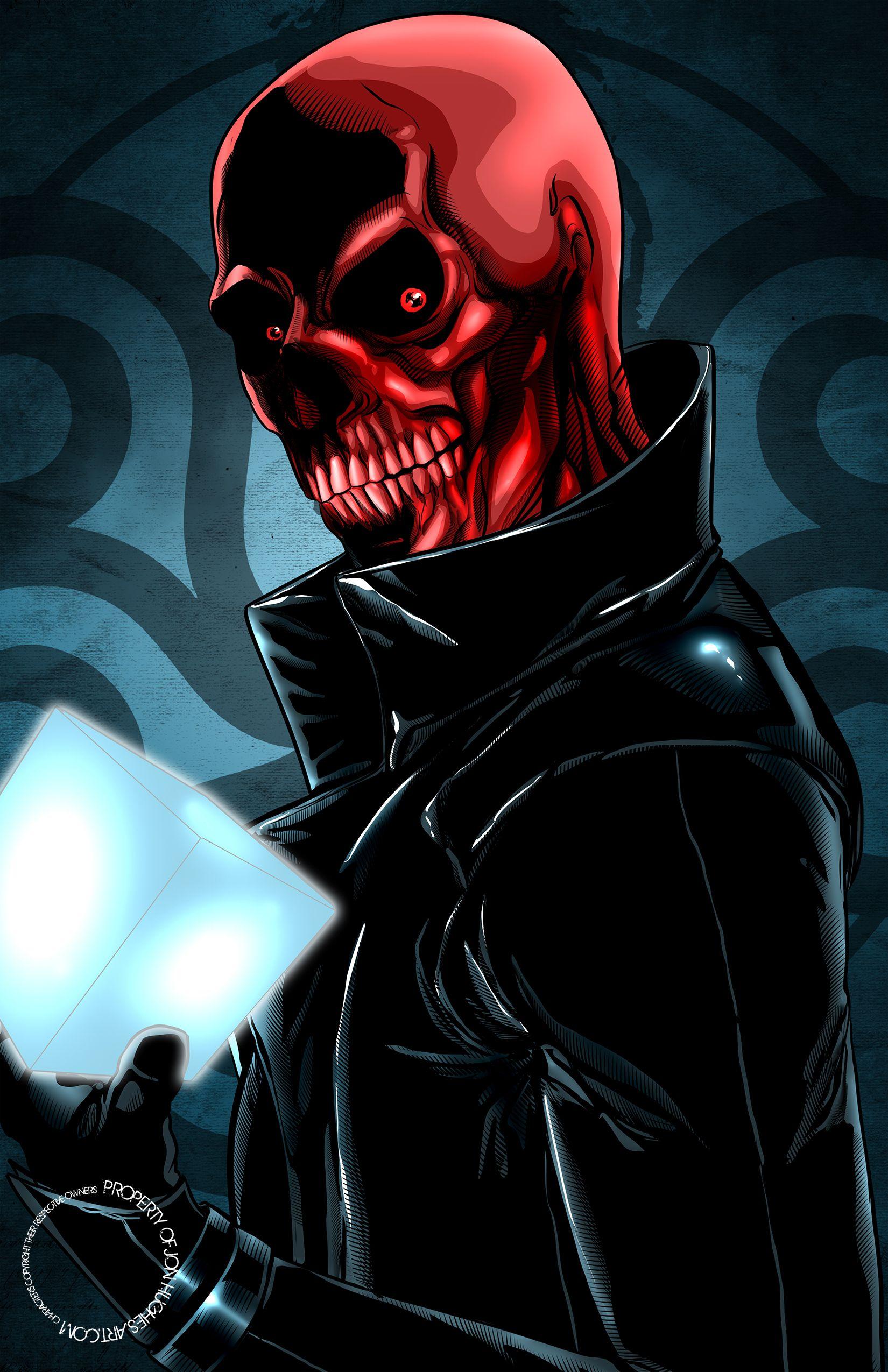 Picture of Red Skull Marvel Wallpaper