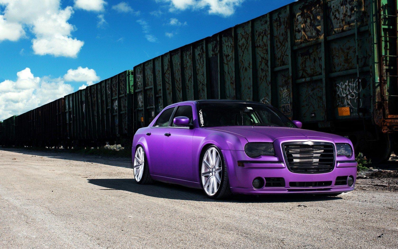 Chrysler Purple Car HD Wallpaper Expensive Cars, HD Wallpaper