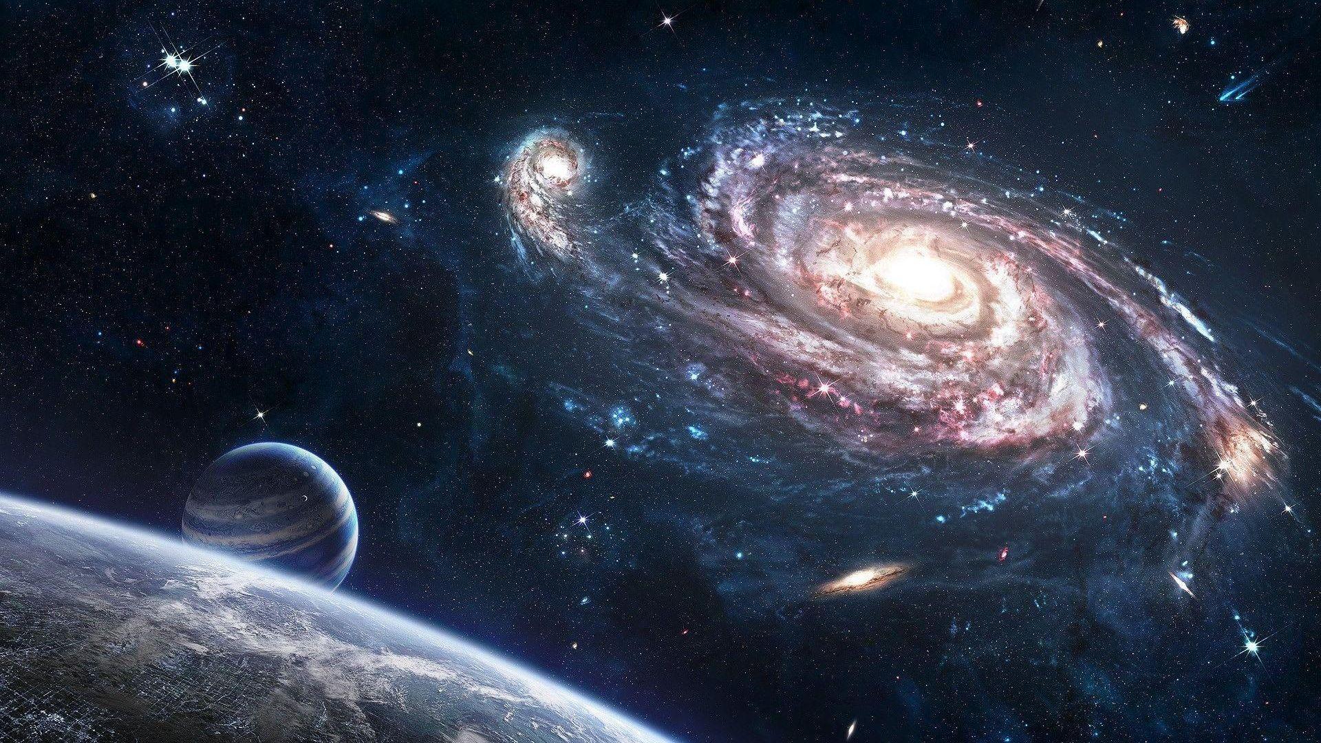 Cosmos Planets Wallpaper