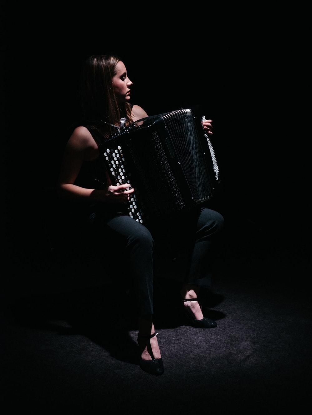 Accordion Player Picture. Download Free Image