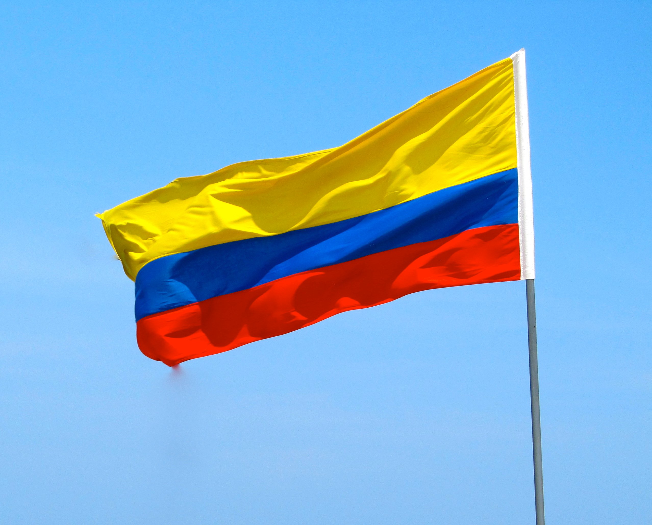 Colombia Flag HD Wallpaper