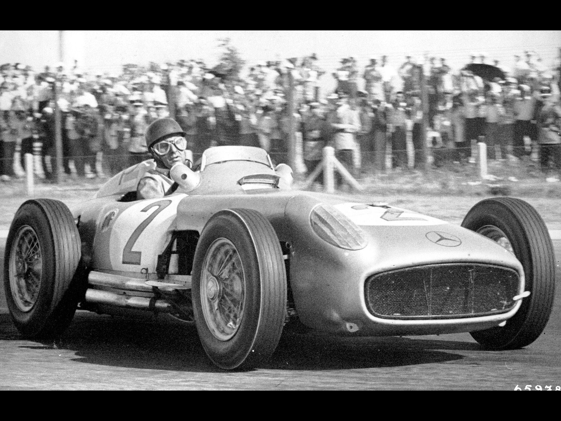 Mercedes Benz And Juan Manuel Fangio Argentinean Grand Prix