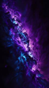blue and violet wallpaper