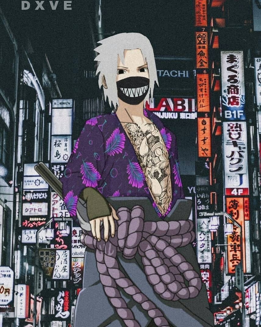 Sasuke Drip Wallpaper Cave