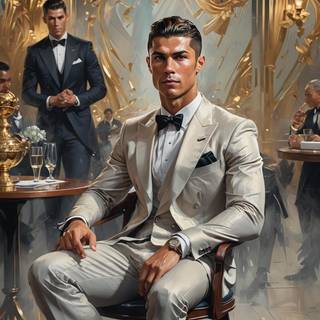 Cristiano Ronaldo elegance 
