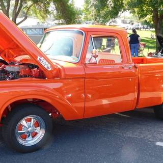 1964 ford orange