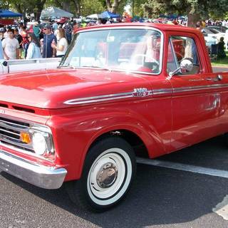 1962 F100 red