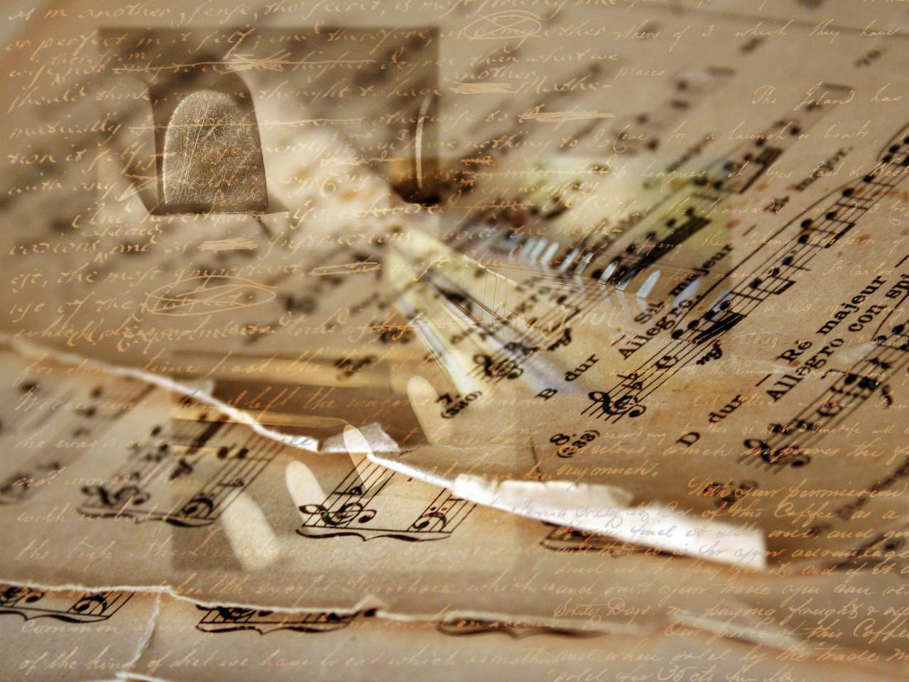 Wallpaper For > Classical Music Piano Wallpaper