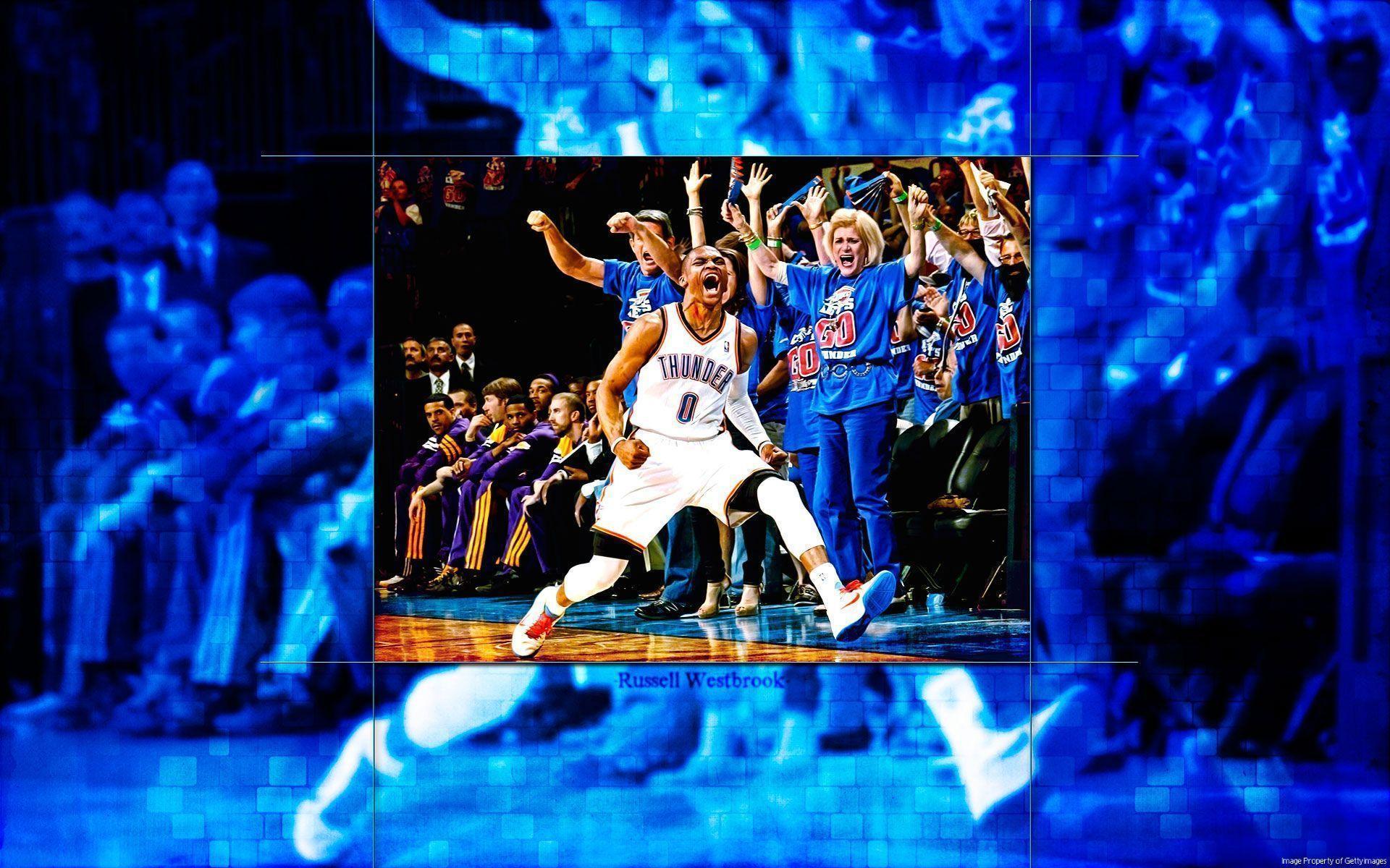 Russell Westbrook 2nd Round Game 5 Wallpaper