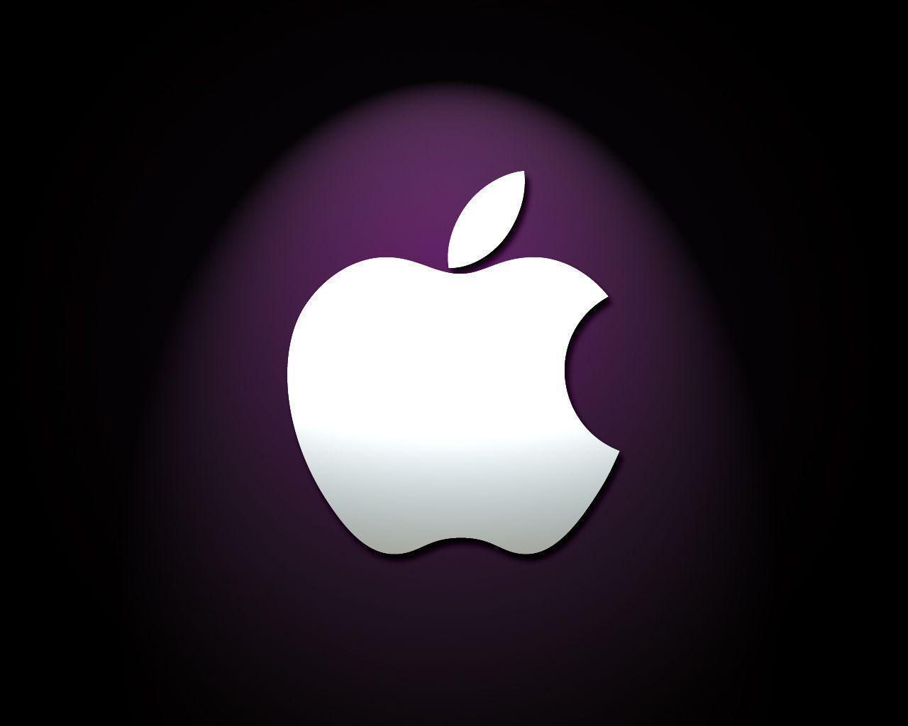 Apple Wallpaper Purple