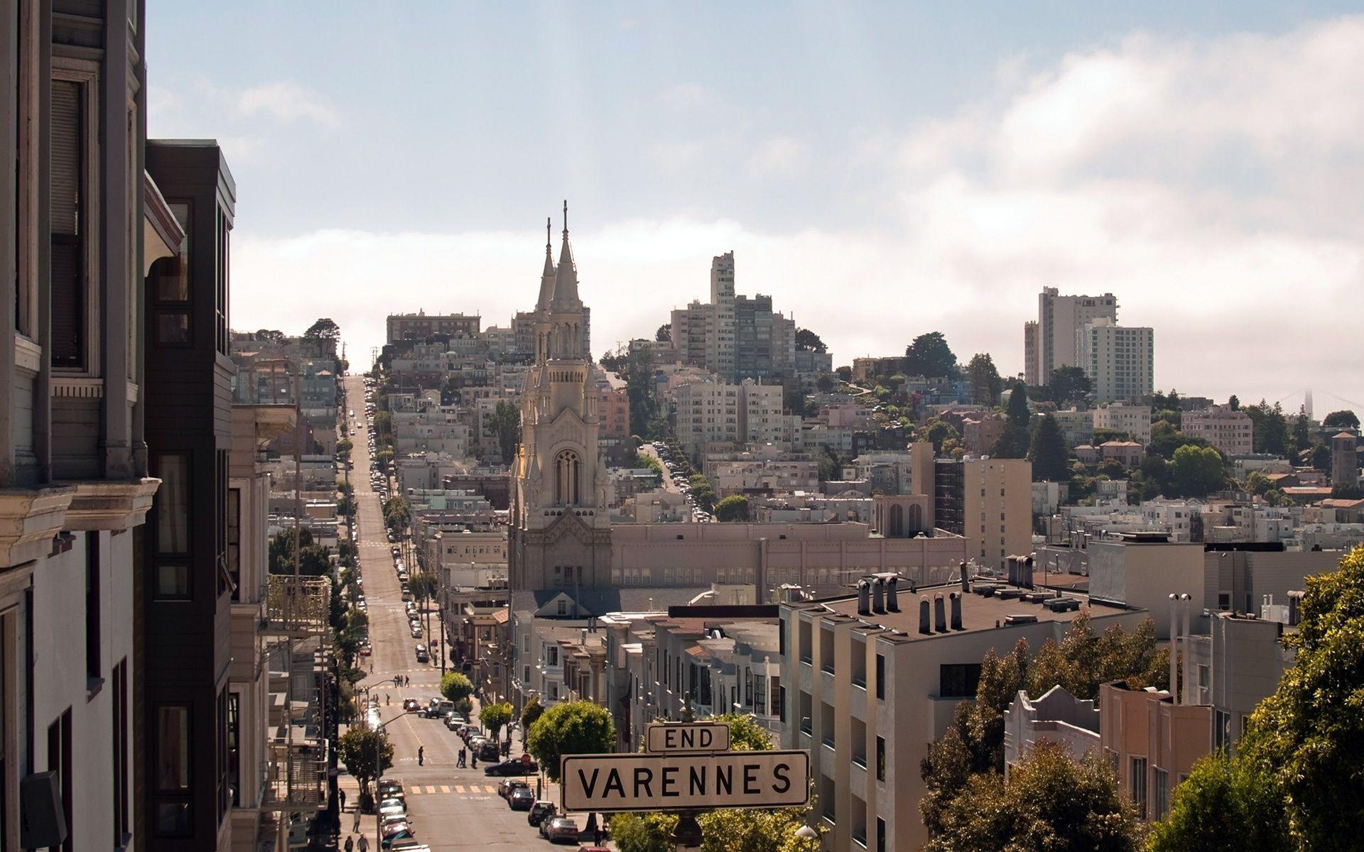 San Francisco California city. Download HD Wallpaper