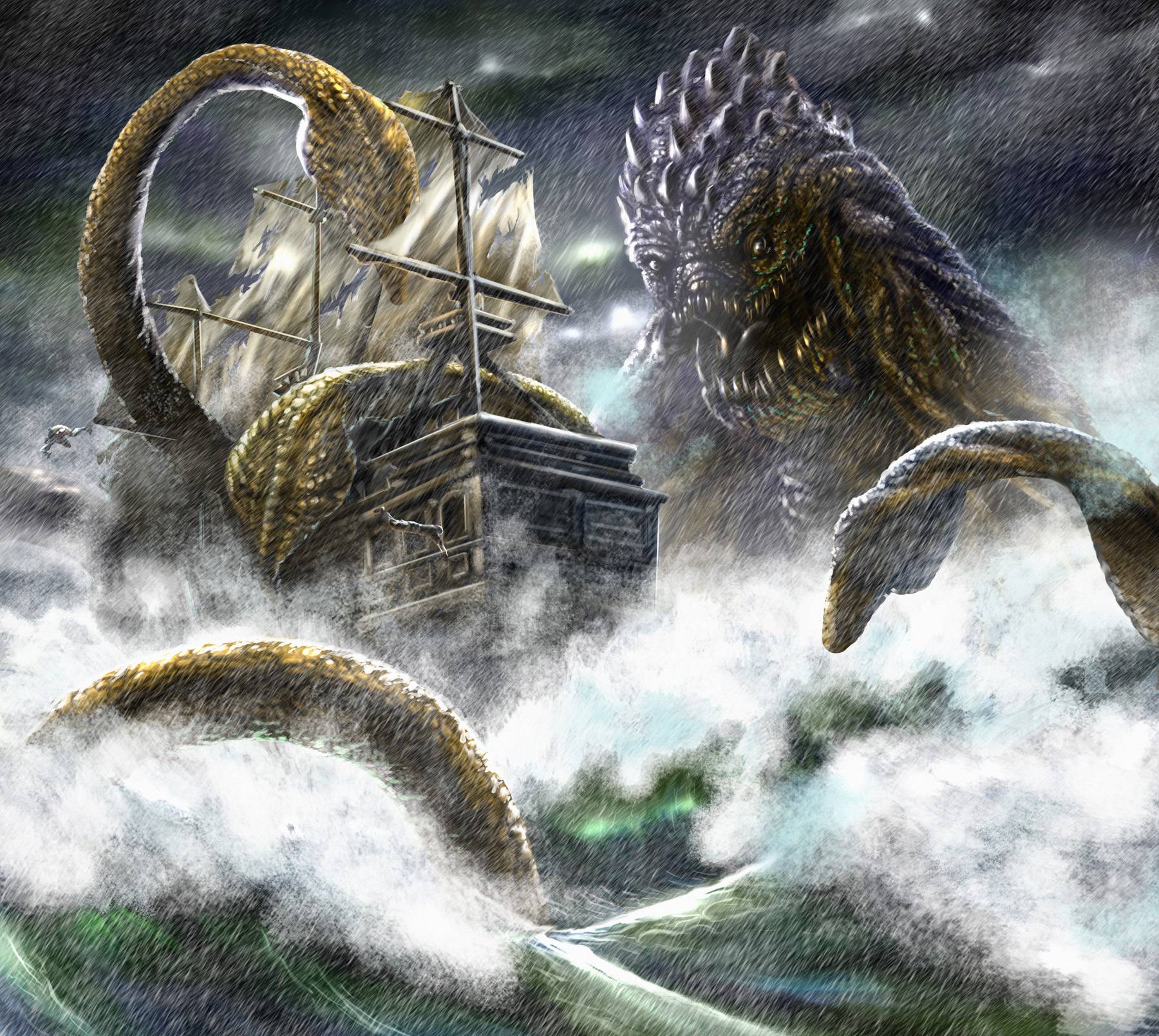 image For > Kraken Monster Clash Of The Titans