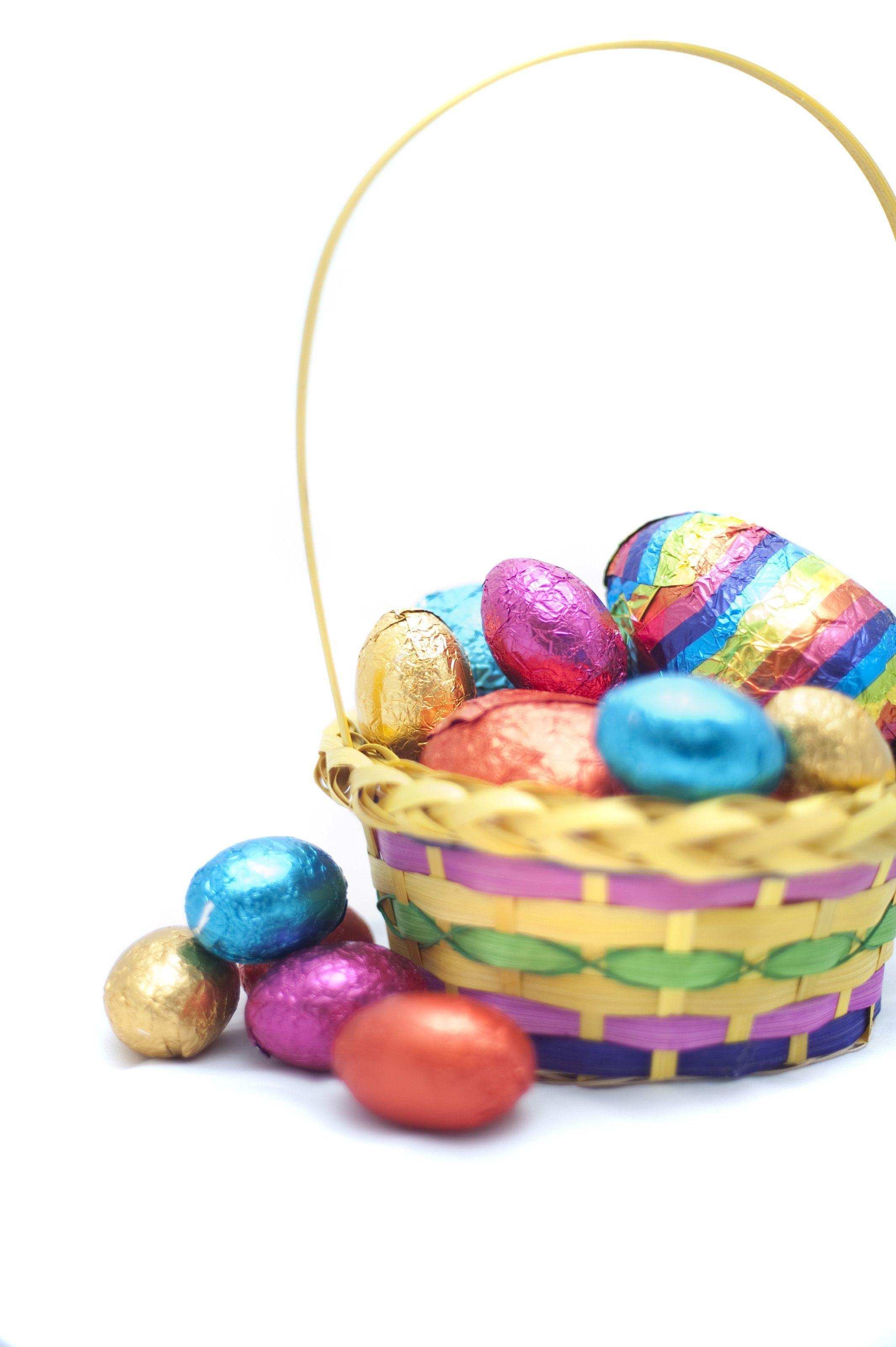Free 7886 Colourful Easter Egg basket