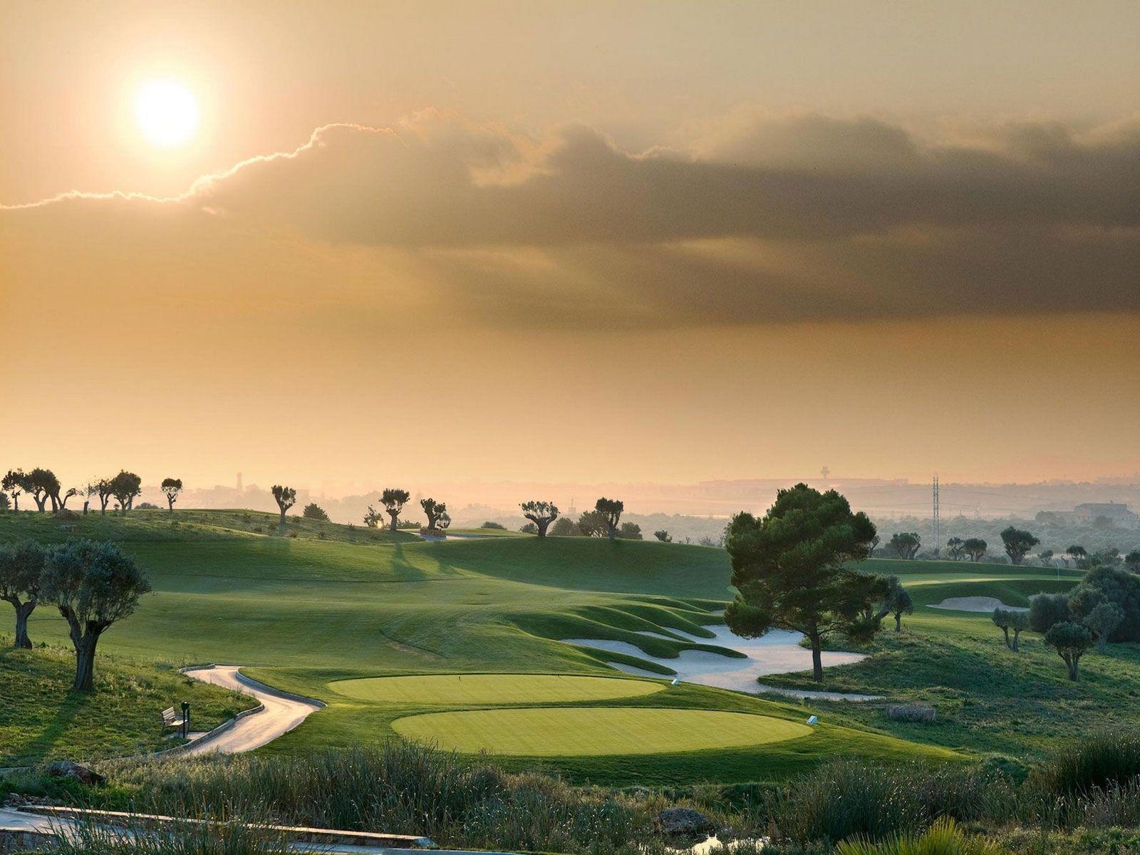 Majorca Golf Course Wallpaper. Stewart Alexander Golf Club