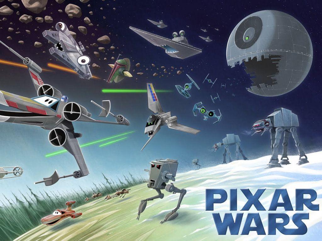 My Free Wallpaper Wars Wallpaper, Pixar Wars