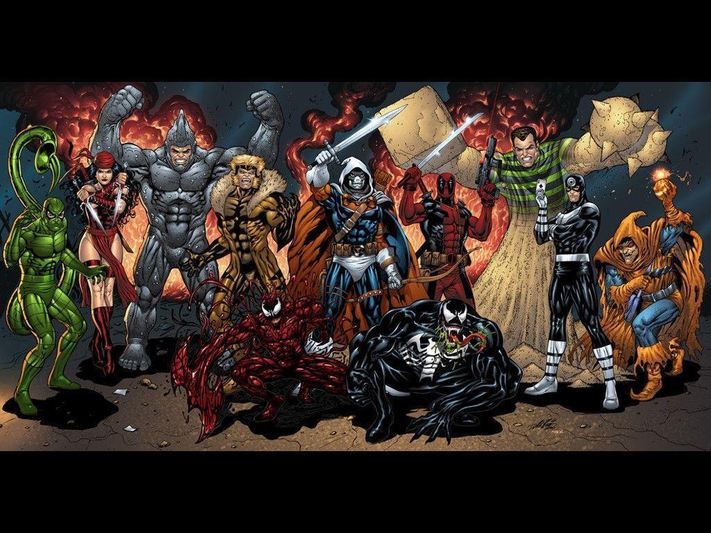 Marvel Villains Comics Wallpaper