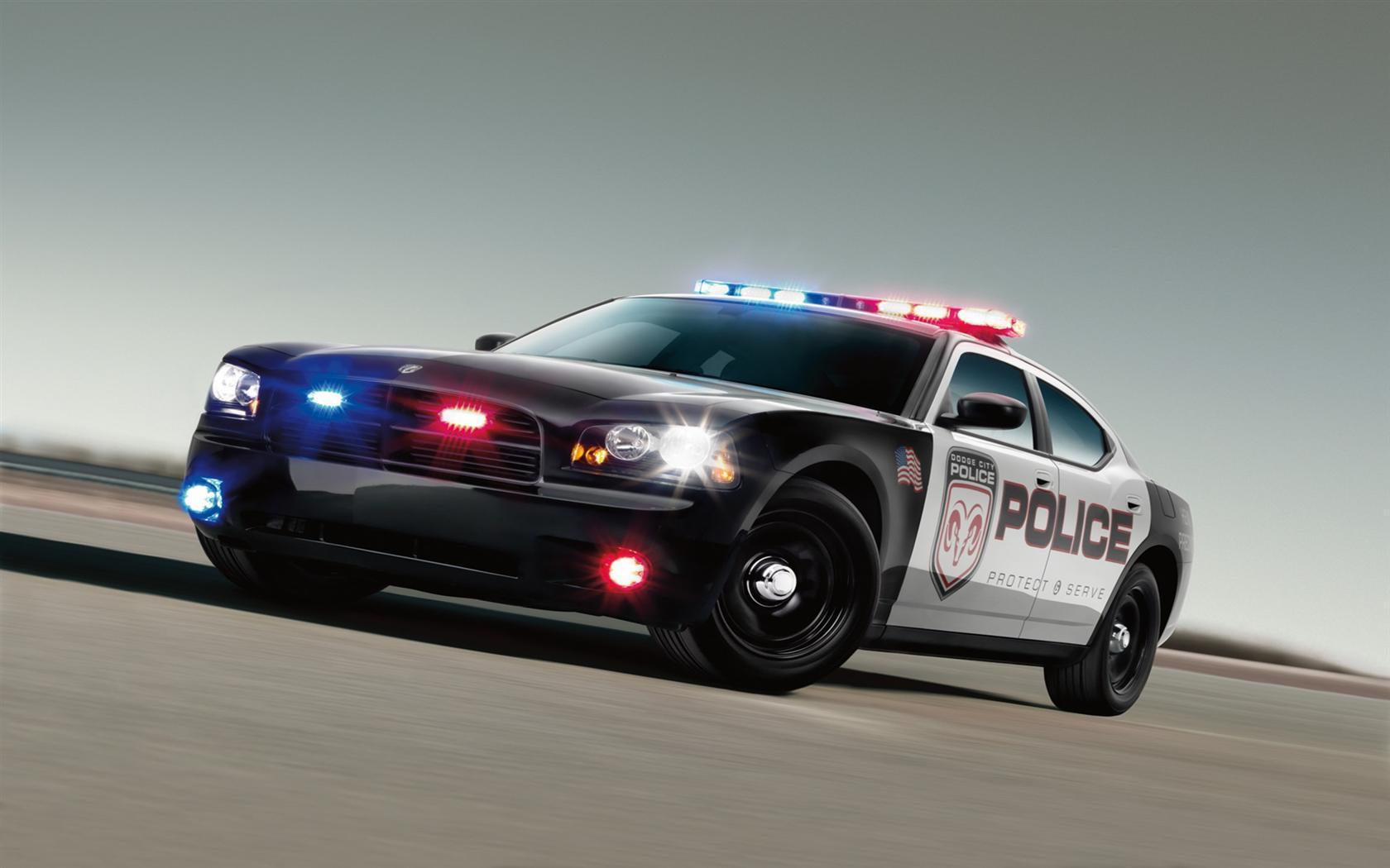 Dodge Charger Police Car Desktop Wallpaper and High