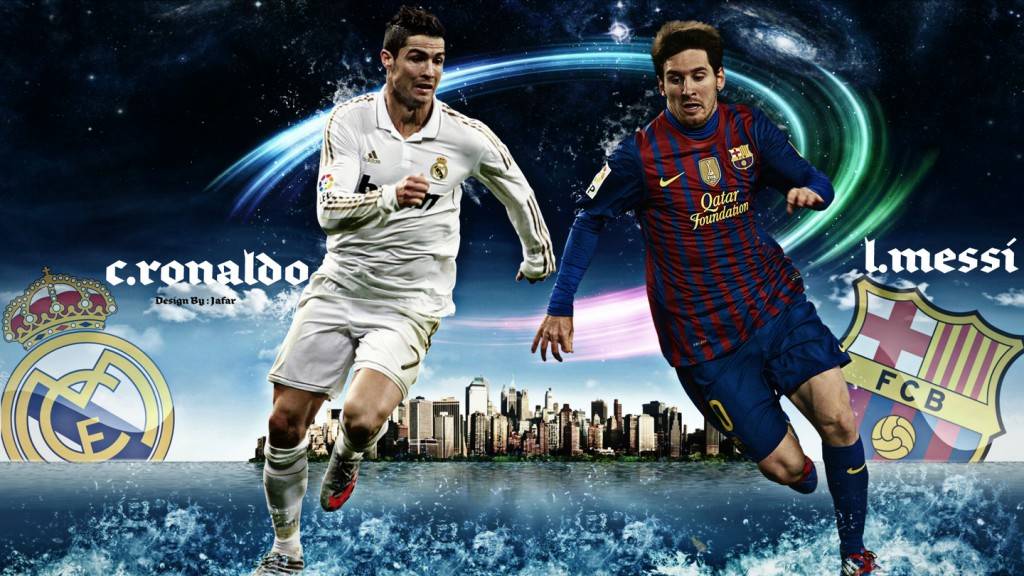 Messi Vs Ronaldo Wallpaper 2013 18719 HD Wallpaper in Football