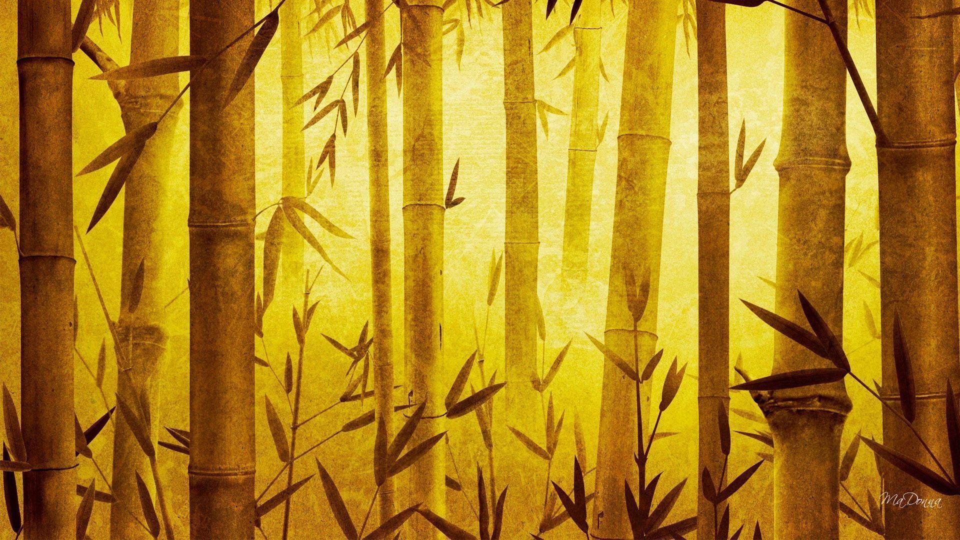 Download Bamboo Art Wallpaper