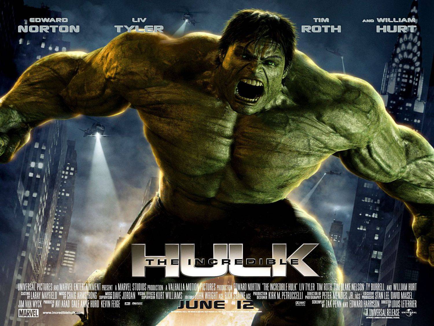The Incredible Hulk (Wallpaper) fiction Wallpaper