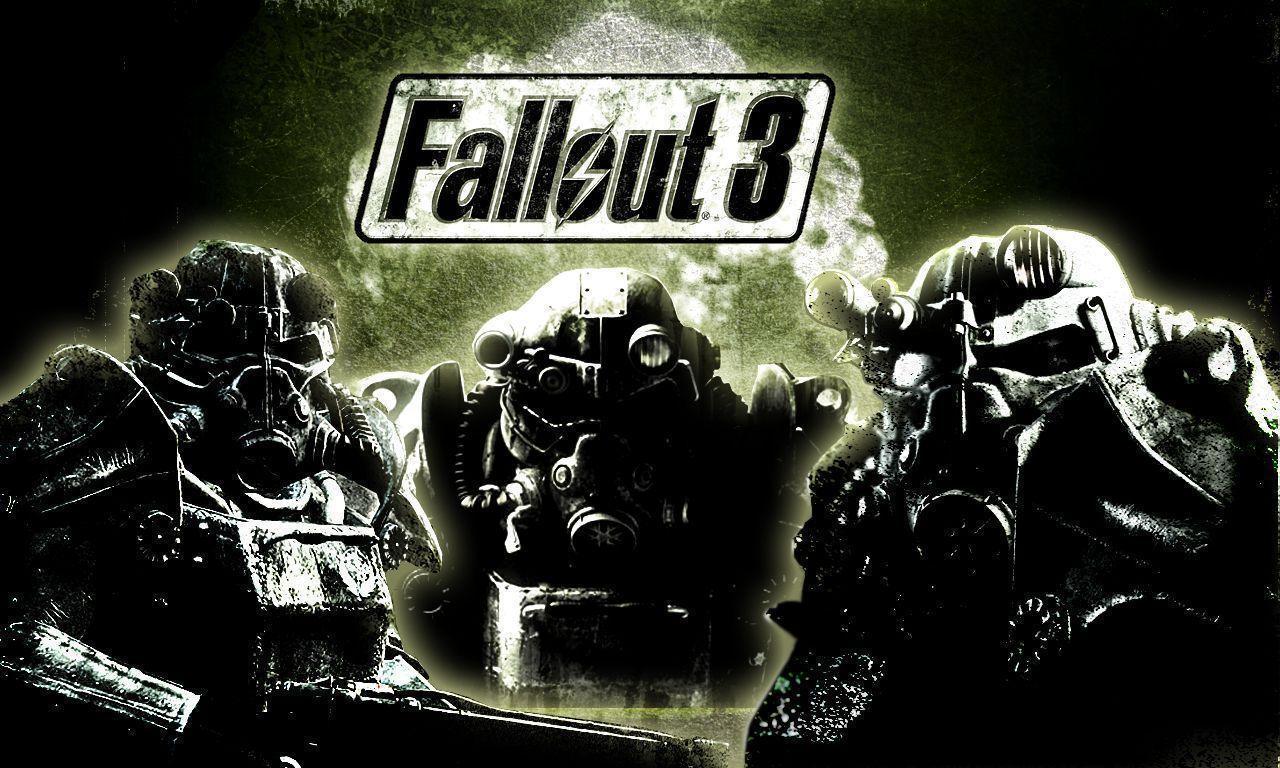 Fallout 3 Steel Three Brotherhood Paladin HD wallpaper #
