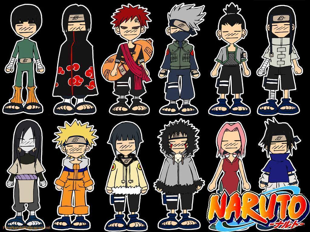 Wallpaper For > Naruto Chibi Wallpaper