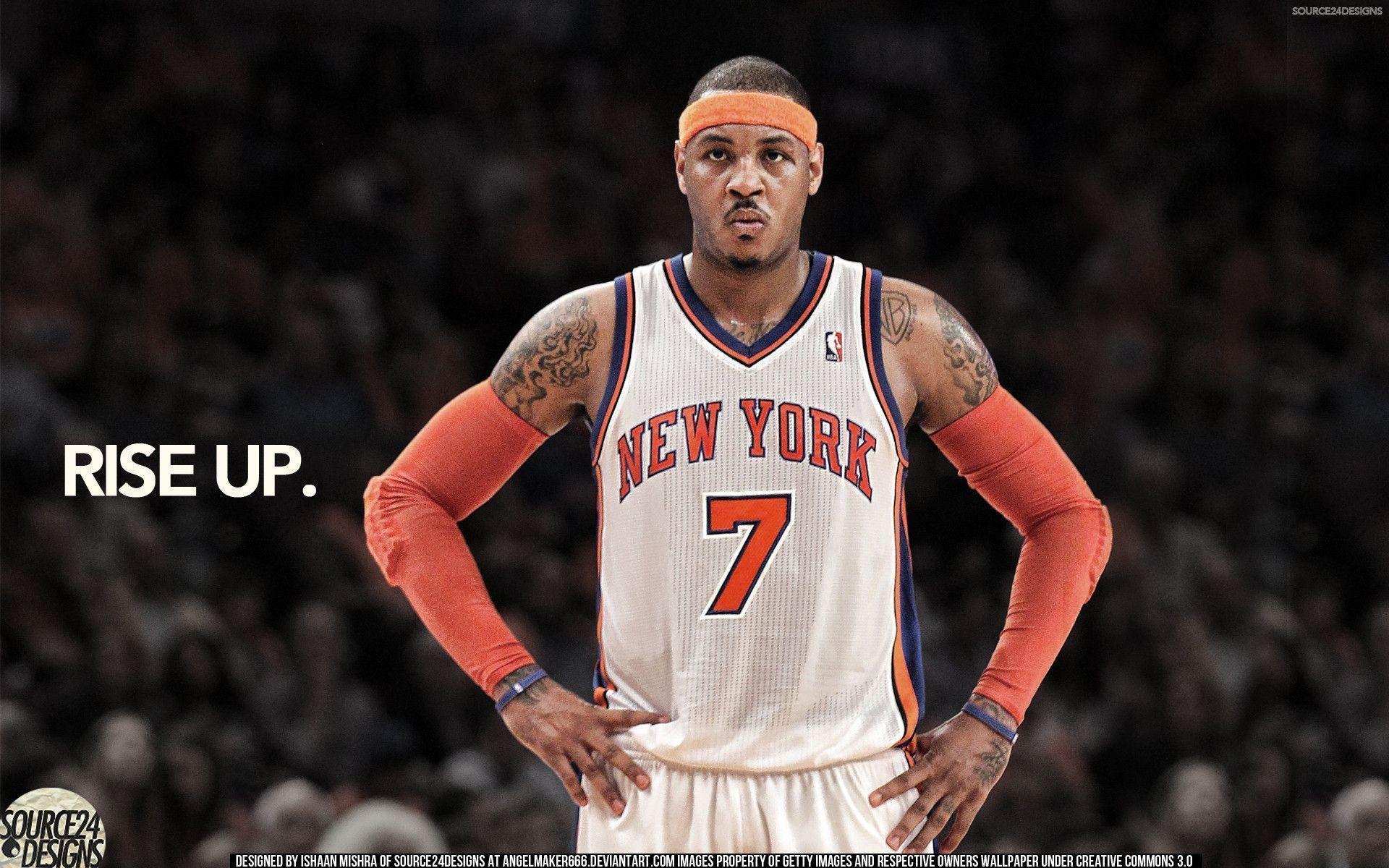 Carmelo Anthony Let Your Game Speak Wallpaper