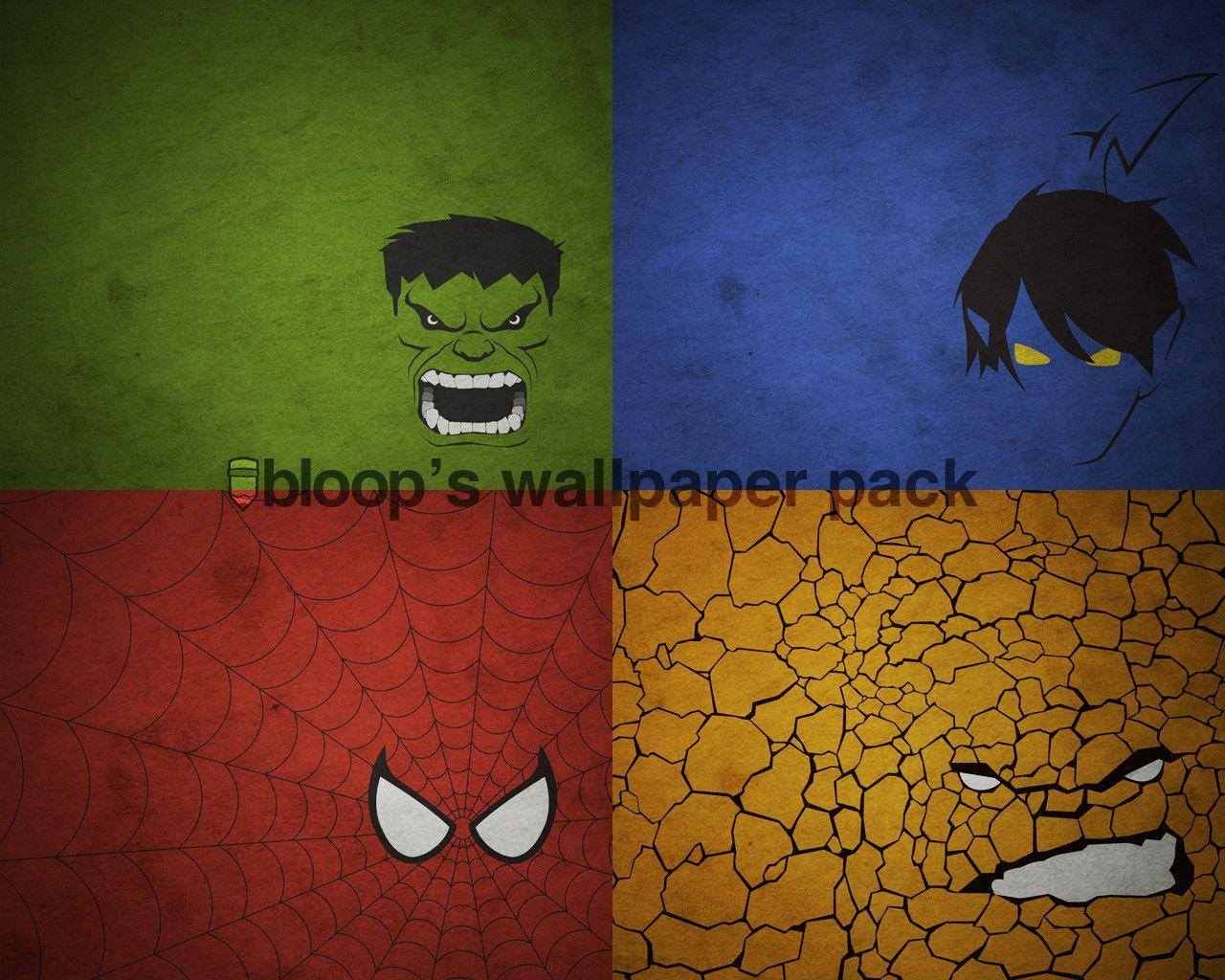 Bloop&;s New Superhero Wallpaper
