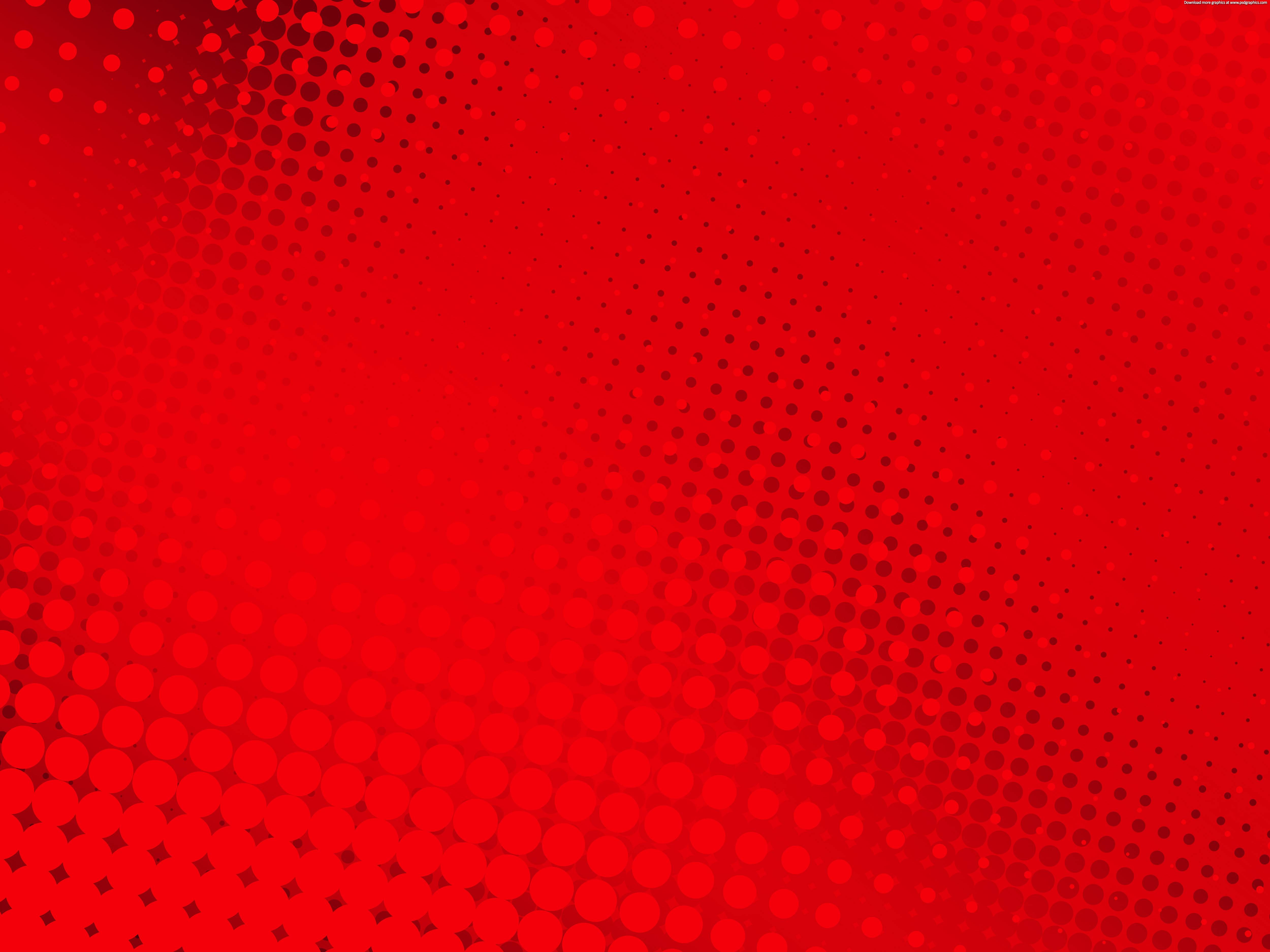 Red halftone background