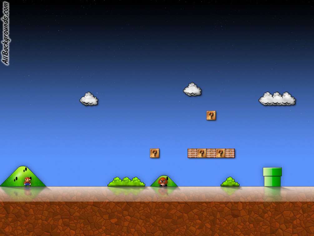 Mario Background 1 Widescreen HD Background And Wallpaper Home